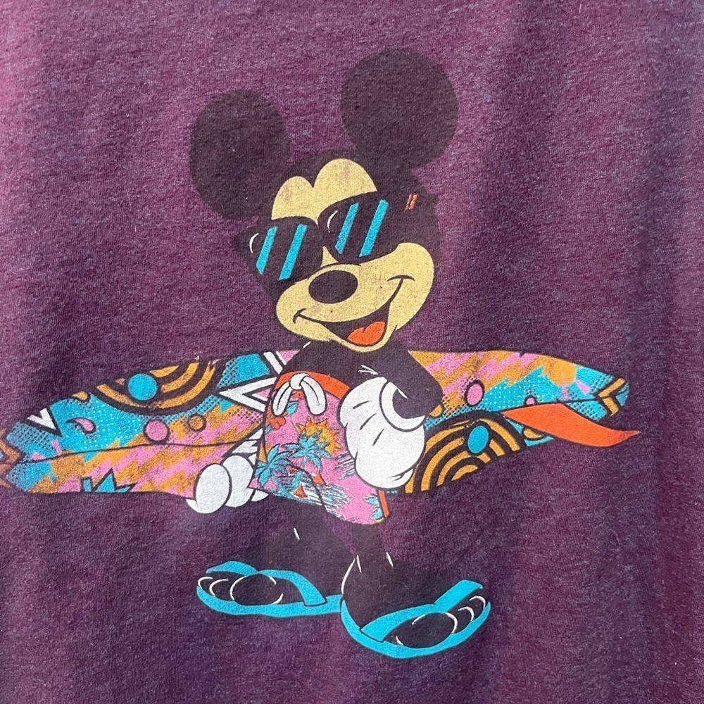 Disney Maroon Graphic Tee - Picture 2 of 4